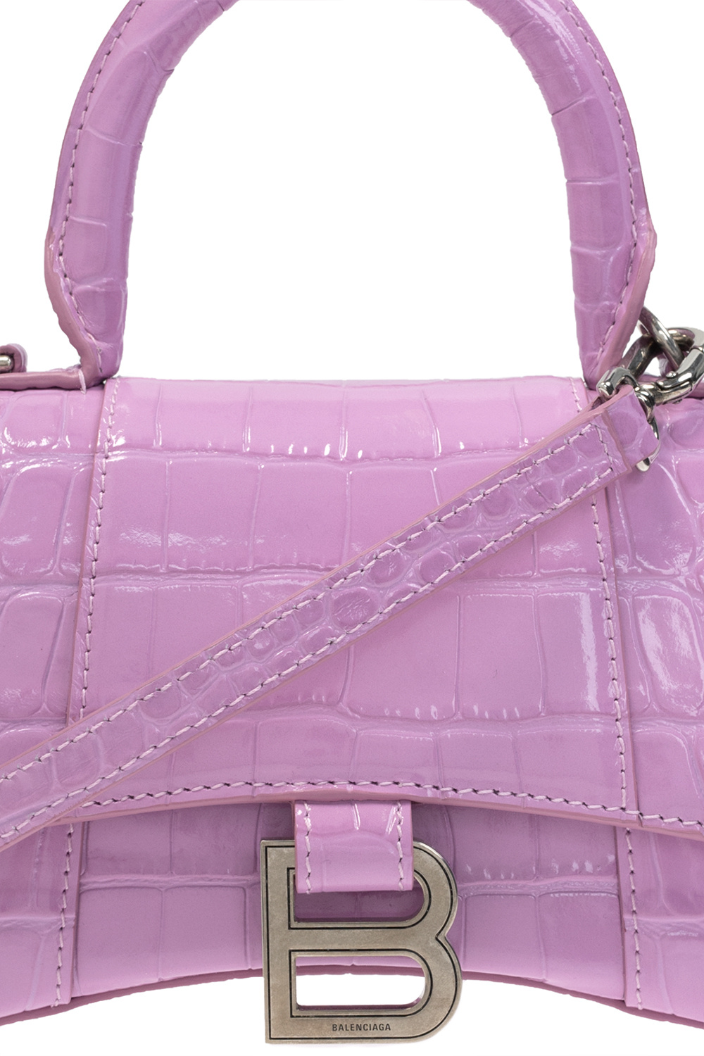 Bag HWQS85 53240 IVO - IetpShops Réunion - Purple 'Hourglass